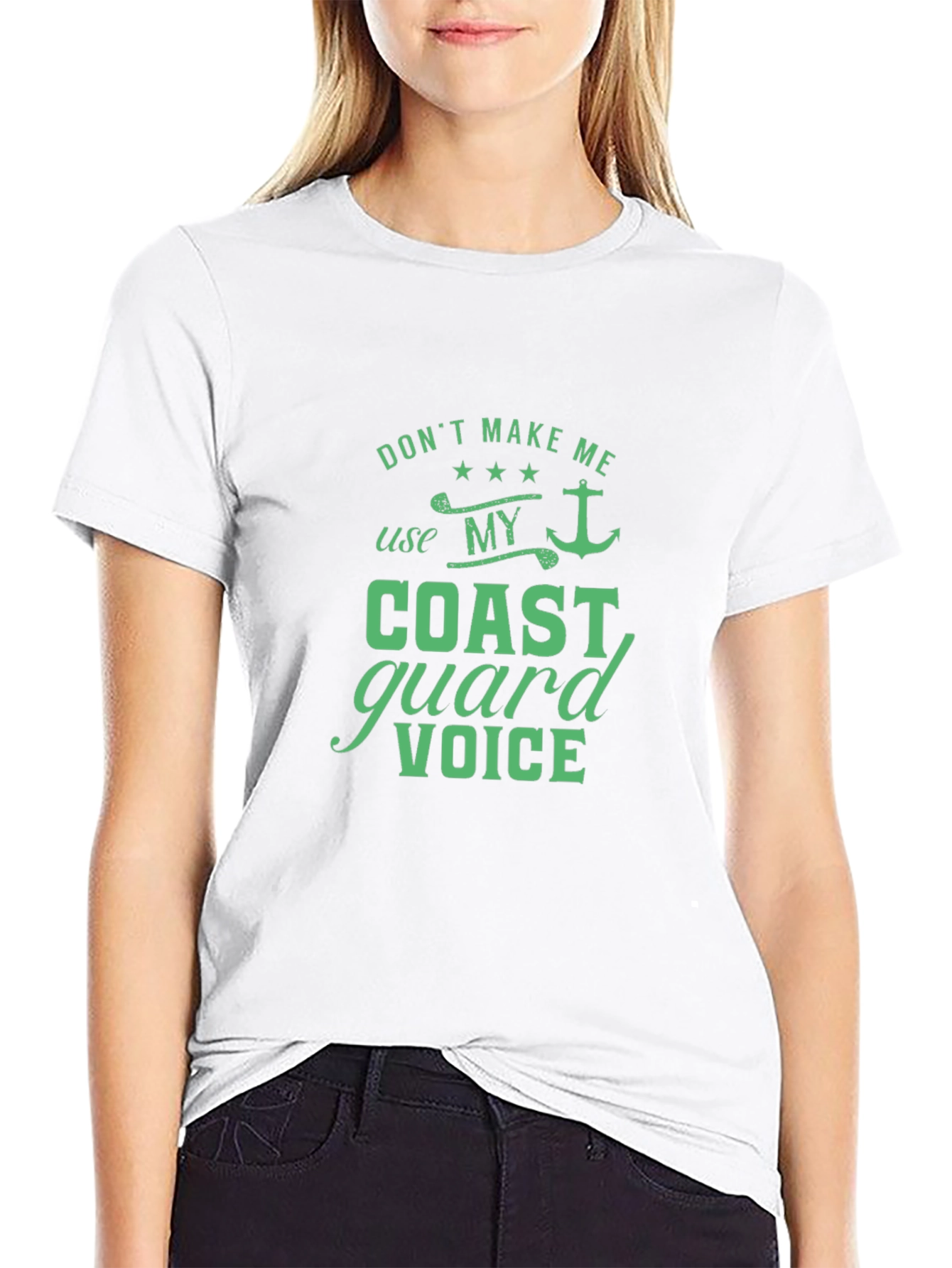Coast Guard Voice T-Shirt - Funny Graphic Tee