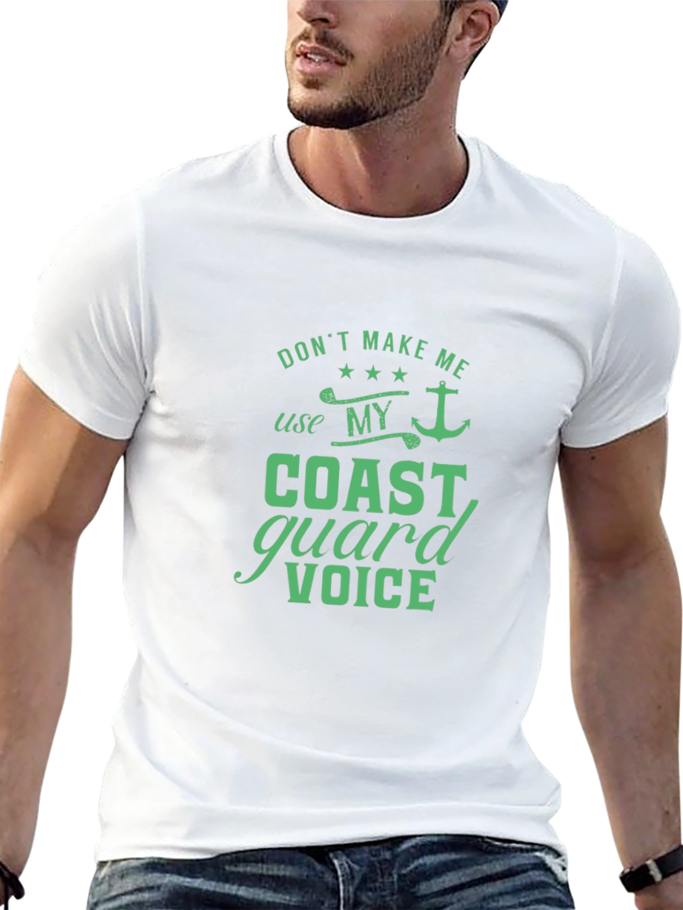 Coast Guard Voice T-Shirt - Funny Graphic Tee