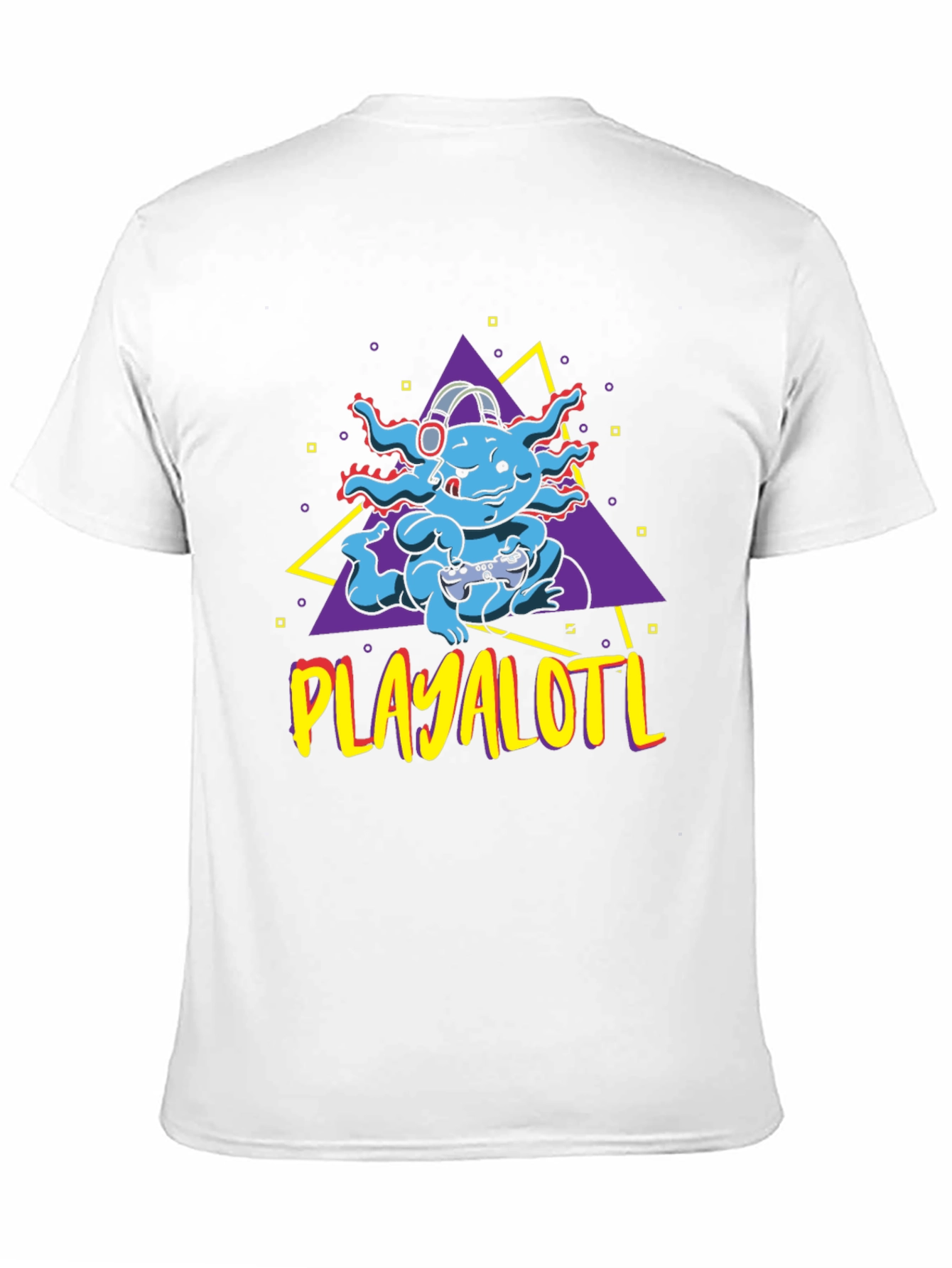 Playalotl Gaming T-Shirt - Axolotl Gamer Tee