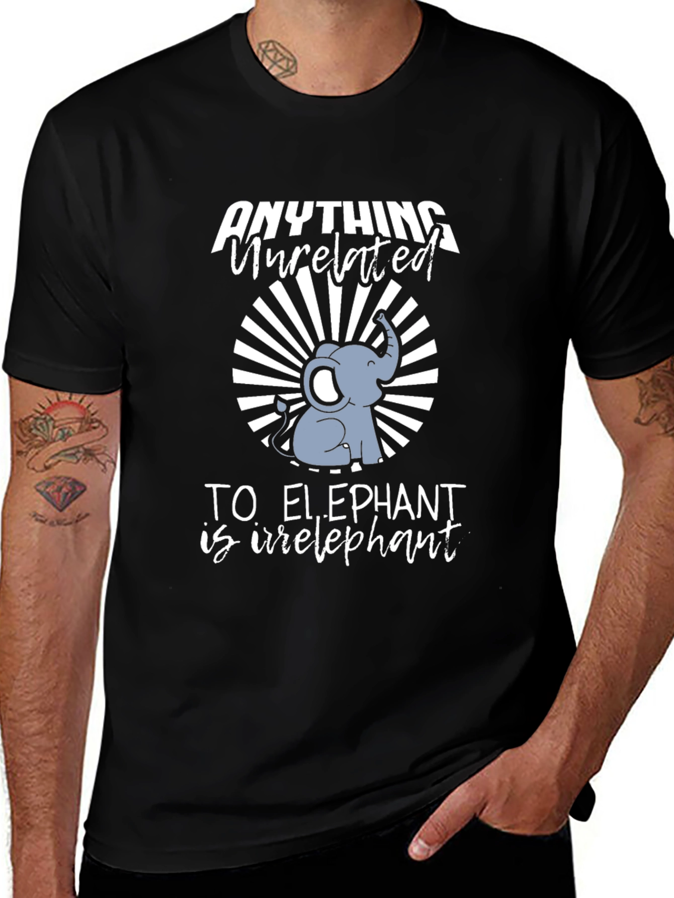 Irrelephant T-Shirt - Elephant Humor Tee
