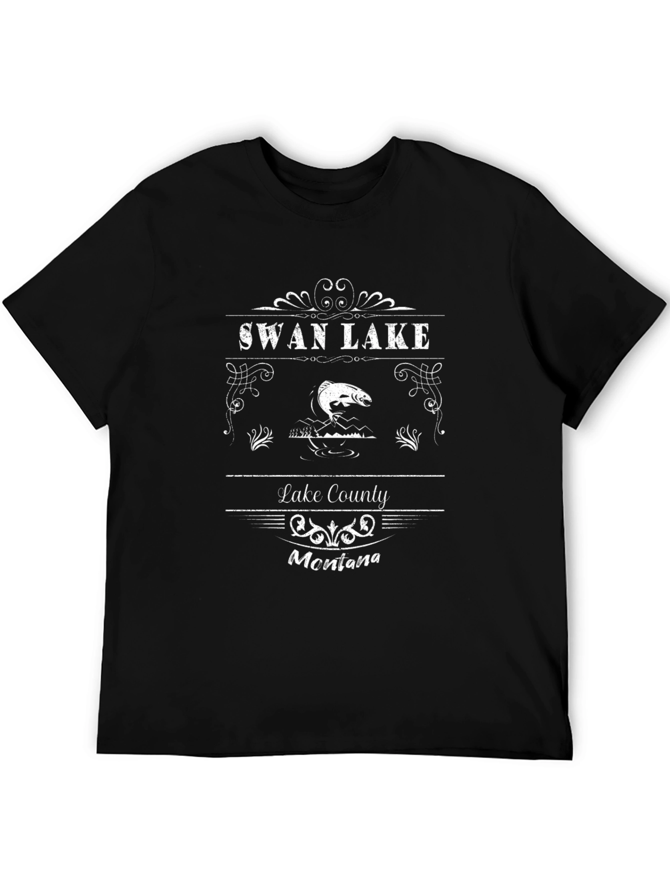 Swan Lake Montana Graphic Tee