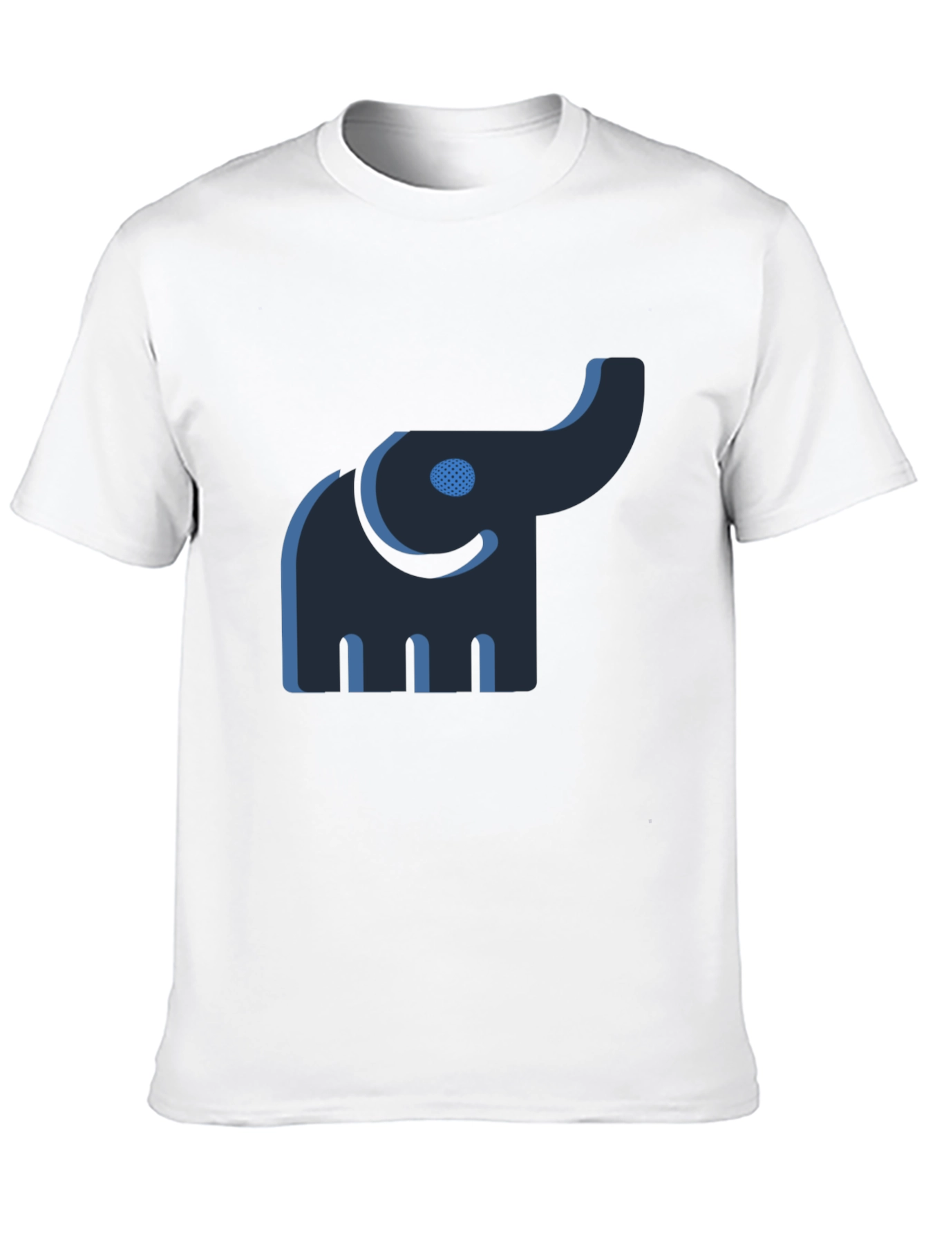 Elephant Graphic Black Tee - Unique Style