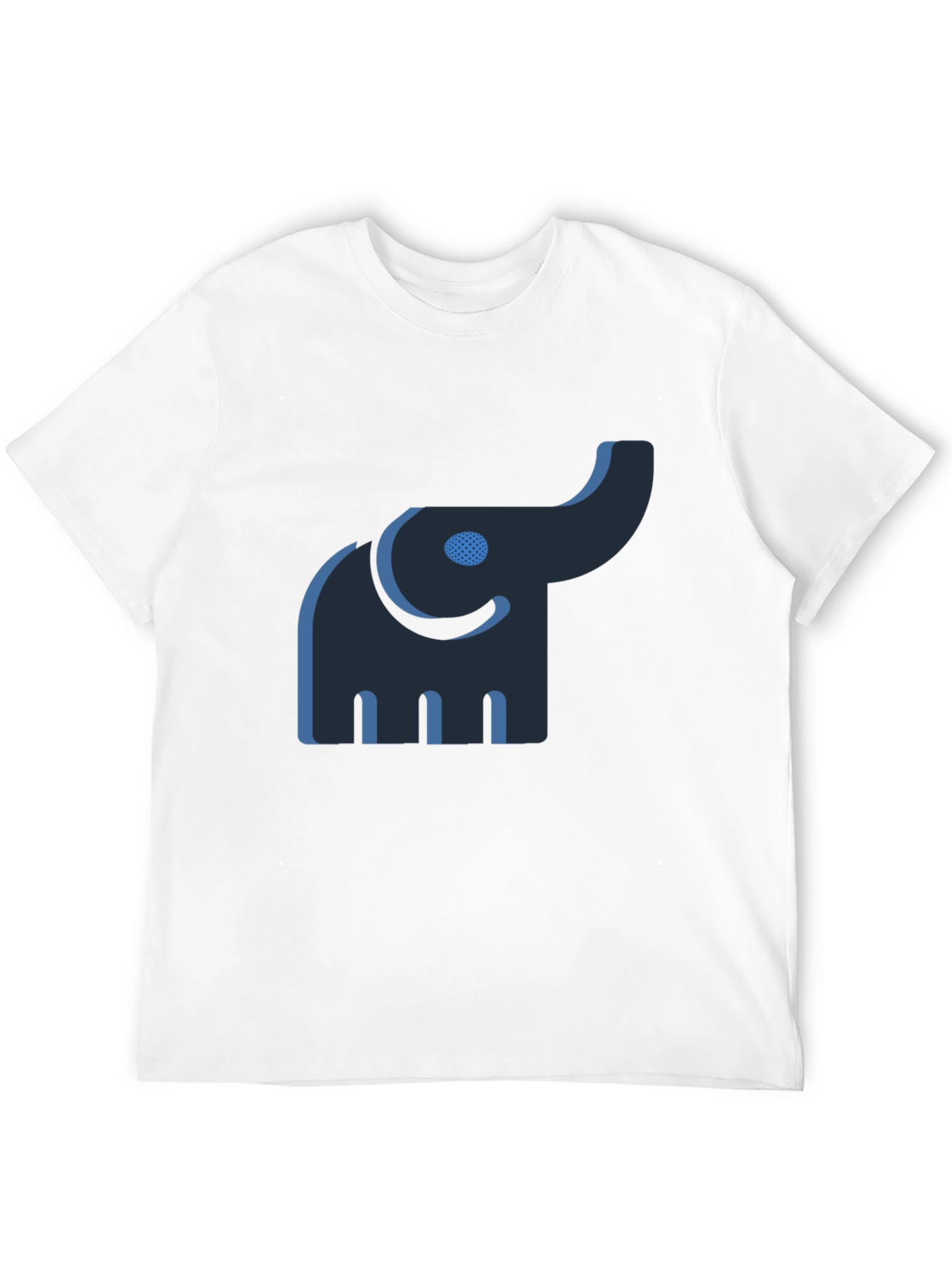Elephant Graphic Black Tee - Unique Style