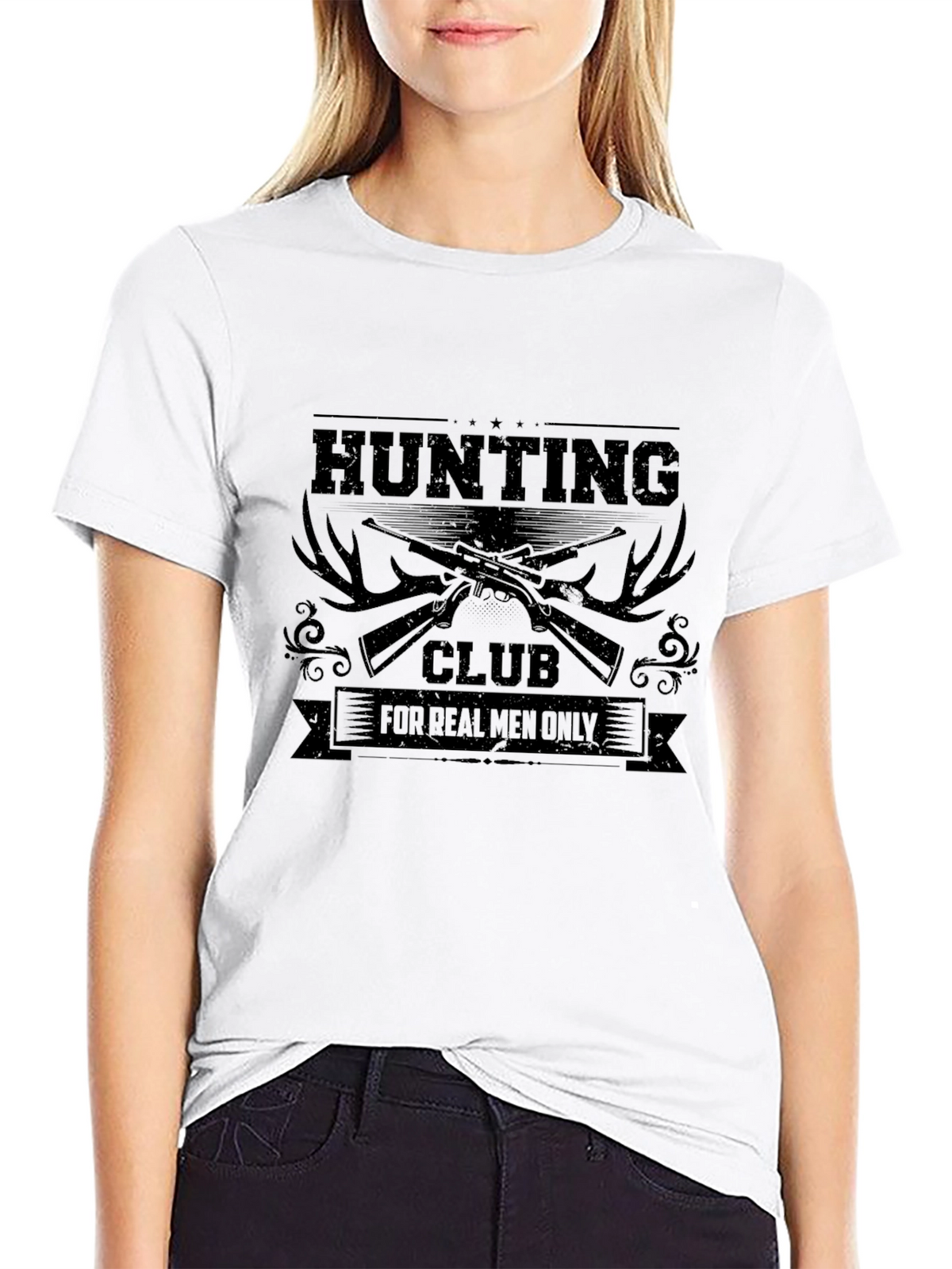 Hunting Club T-Shirt - For Real Men Only
