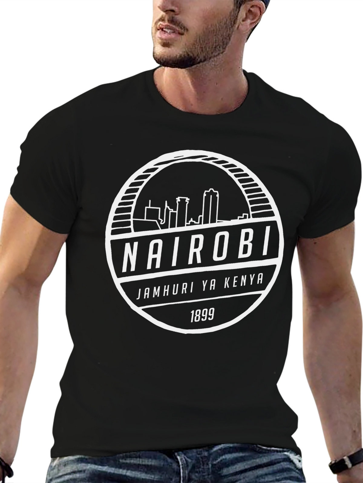 Nairobi Kenya T-Shirt - City Skyline Tee