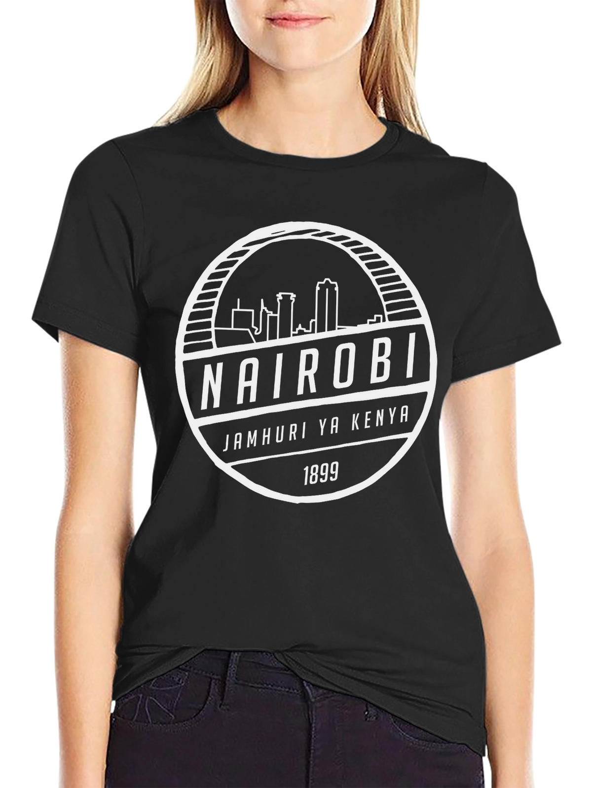 Nairobi Kenya T-Shirt - City Skyline Tee