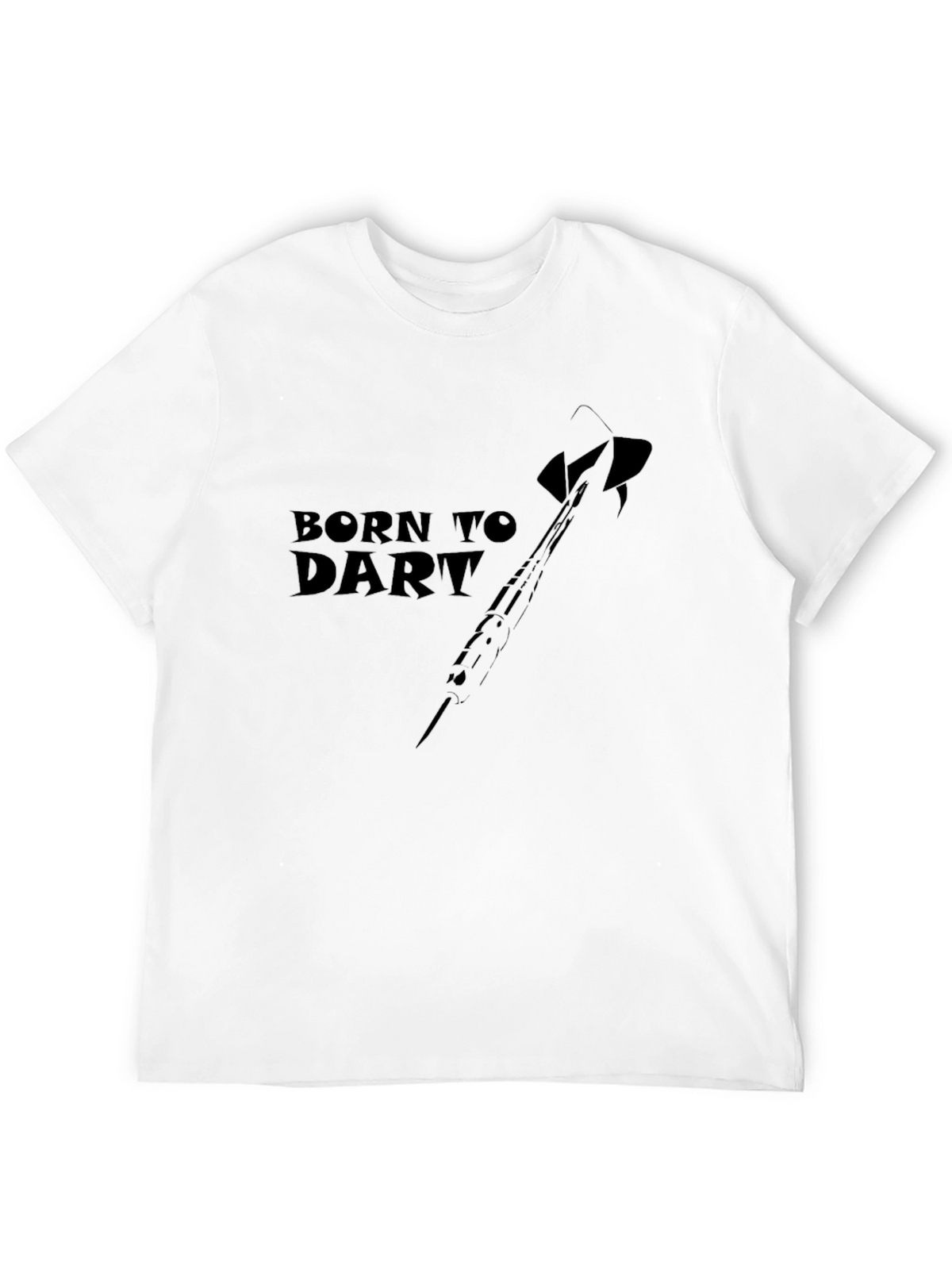 Born to Dart Graphic Tee - Black