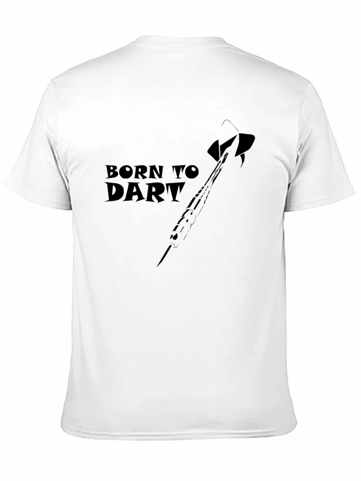 Born to Dart Graphic Tee - Black