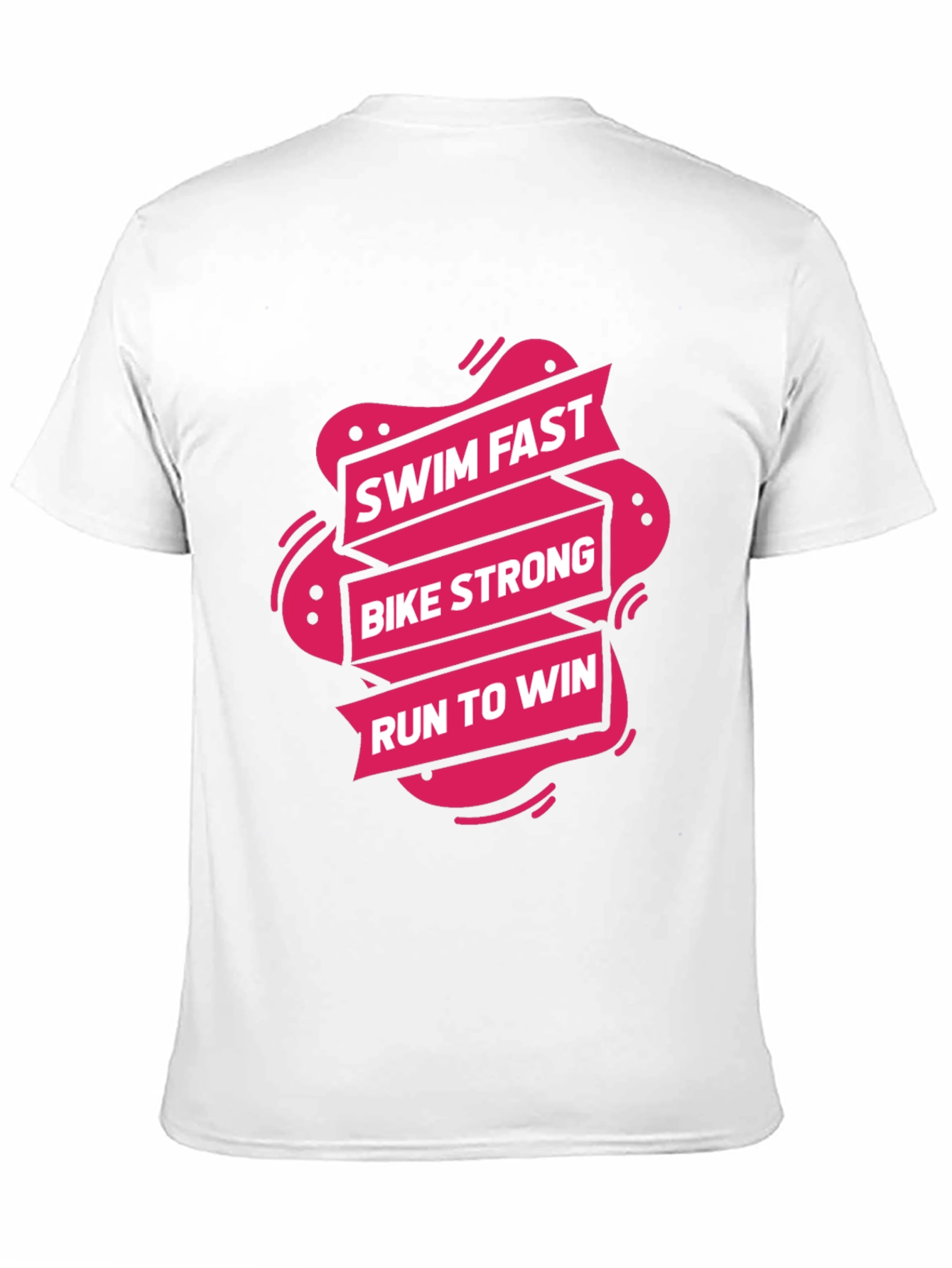 Triathlon Training Tee: Swim Bike Run