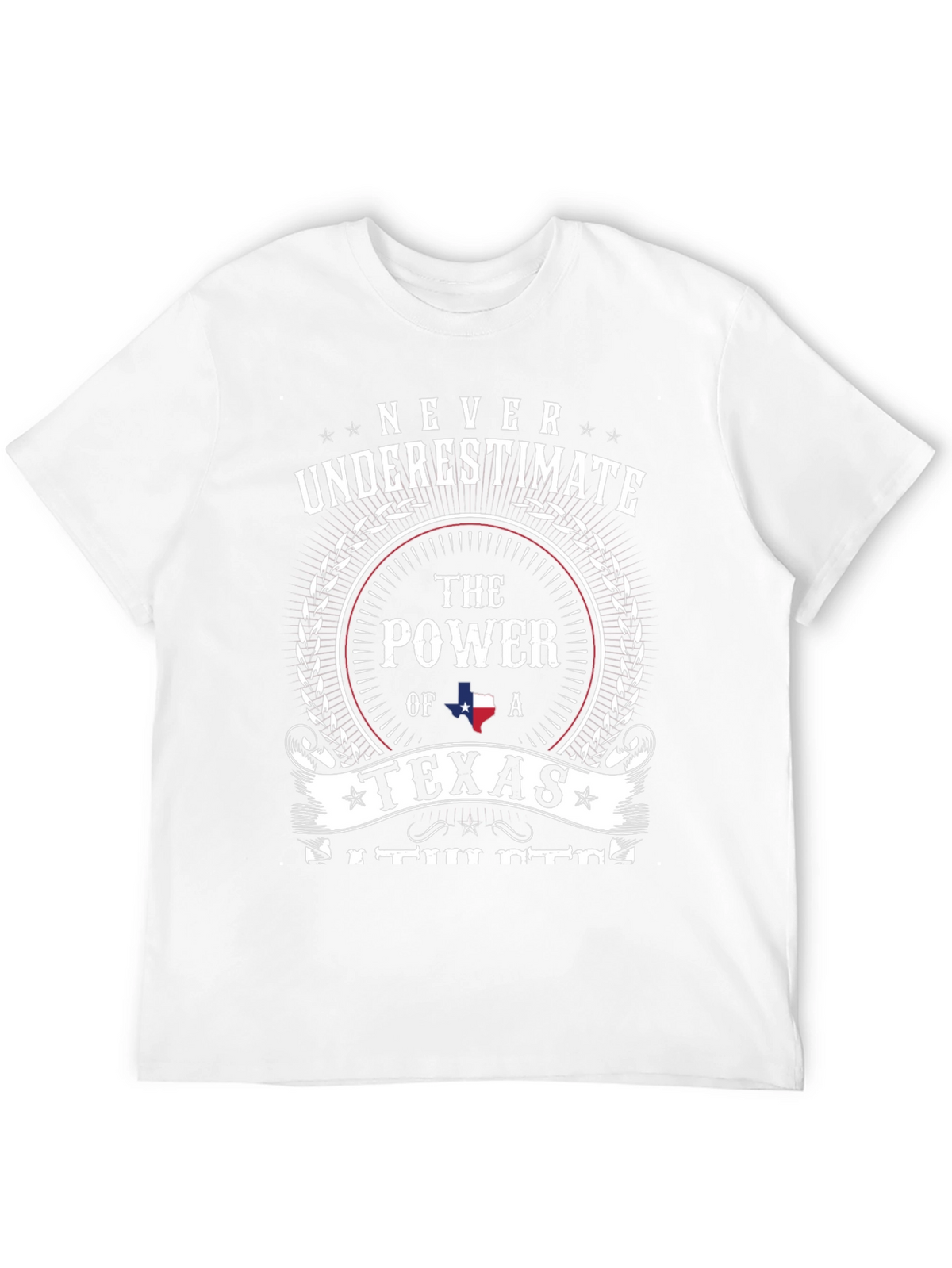 Never Underestimate Texas T-Shirt