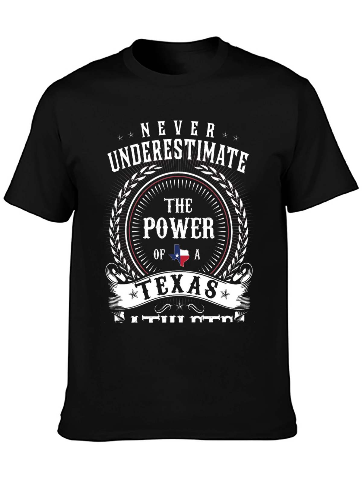Never Underestimate Texas T-Shirt