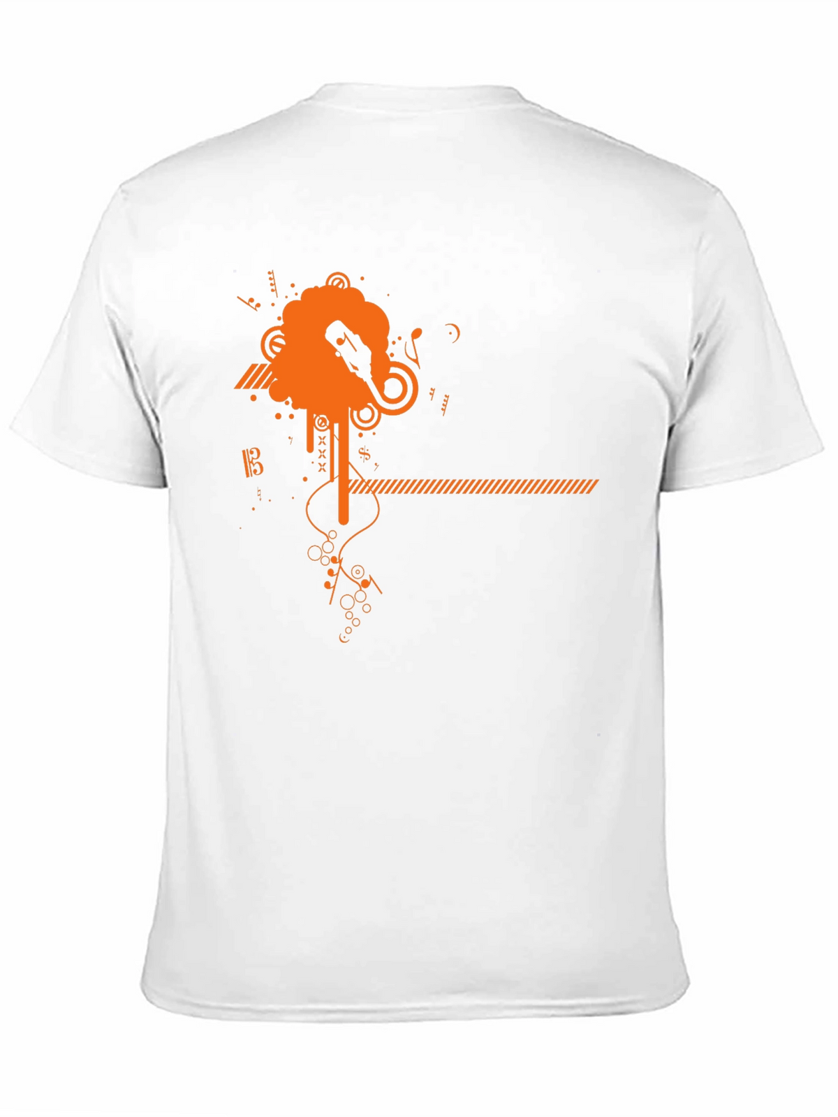Modern Music Graphic Tee - Black