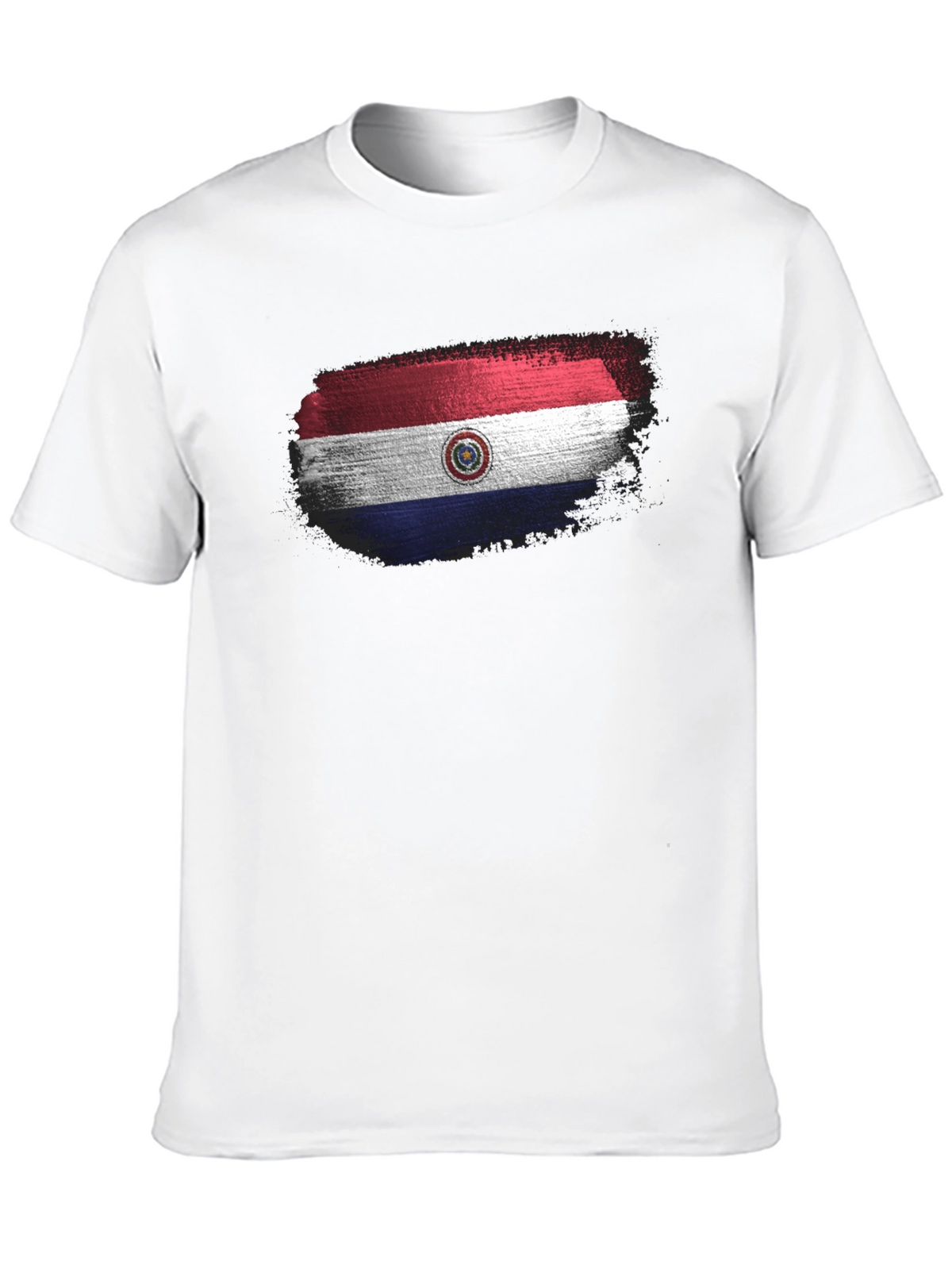 Paraguay Flag T-Shirt - Distressed Look