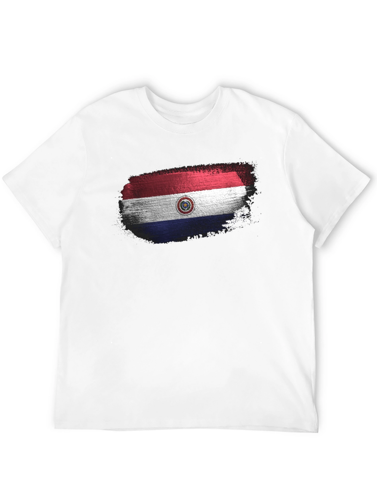 Paraguay Flag T-Shirt - Distressed Look