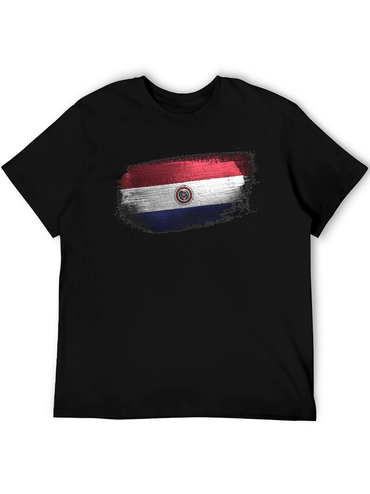 Paraguay Flag T-Shirt - Distressed Look
