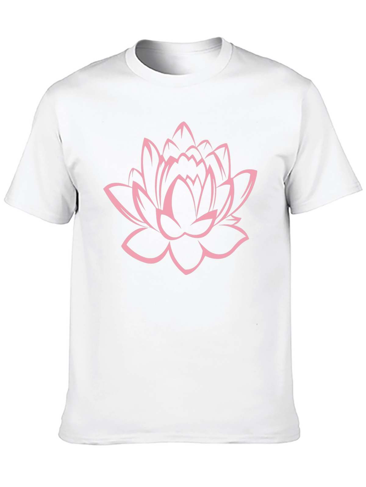 Lotus Flower Graphic Tee - Relaxed Fit
