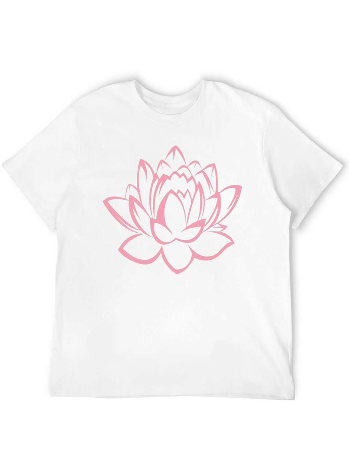 Lotus Flower Graphic Tee - Relaxed Fit