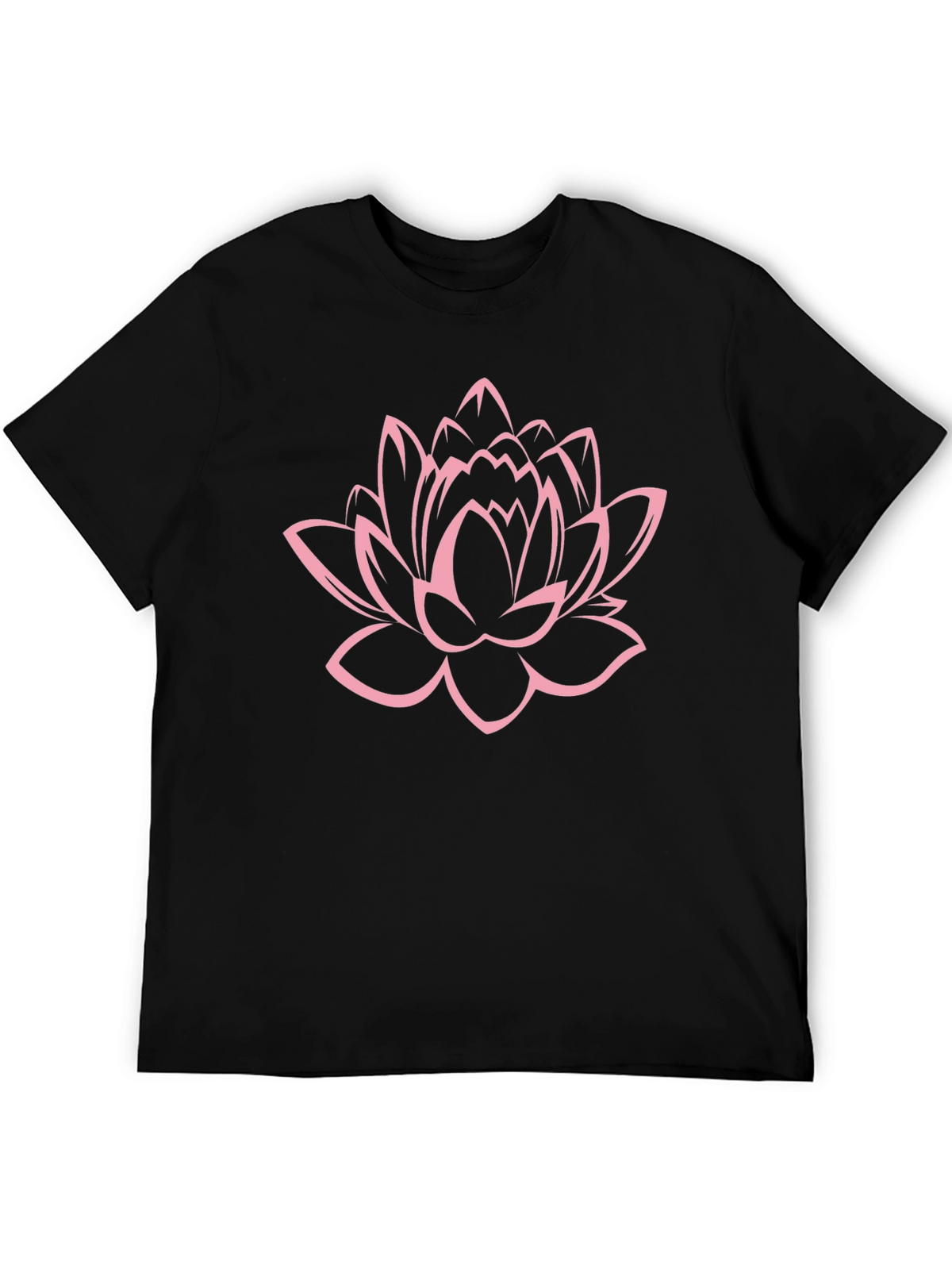 Lotus Flower Graphic Tee - Relaxed Fit