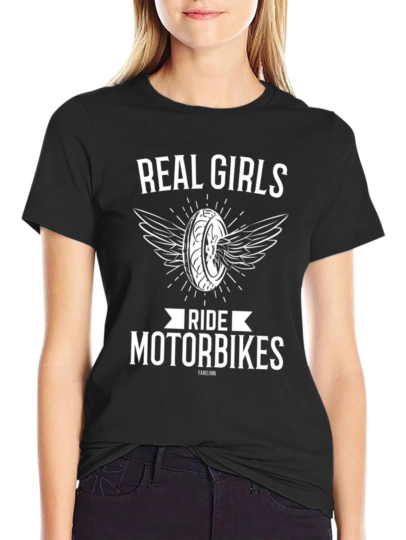 Real Girls Ride Motorbikes T-Shirt