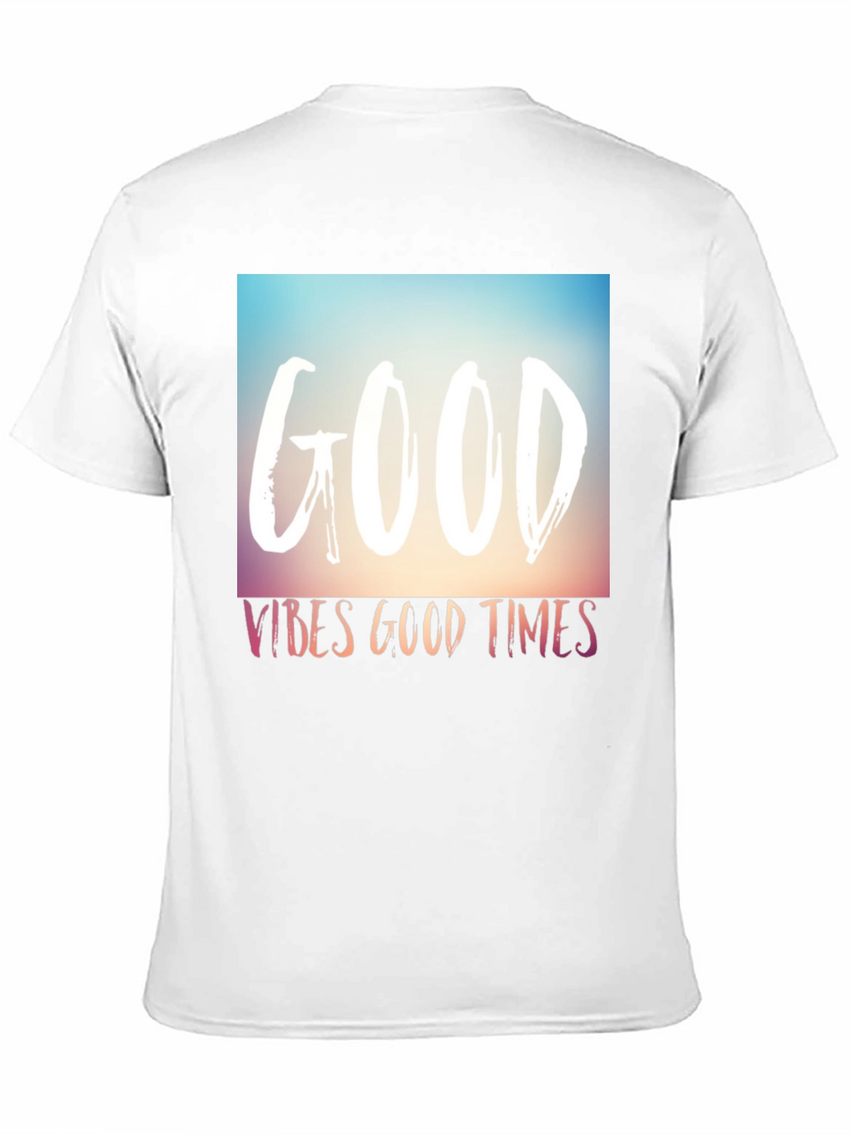 Good Vibes Good Times Graphic Tee - Black