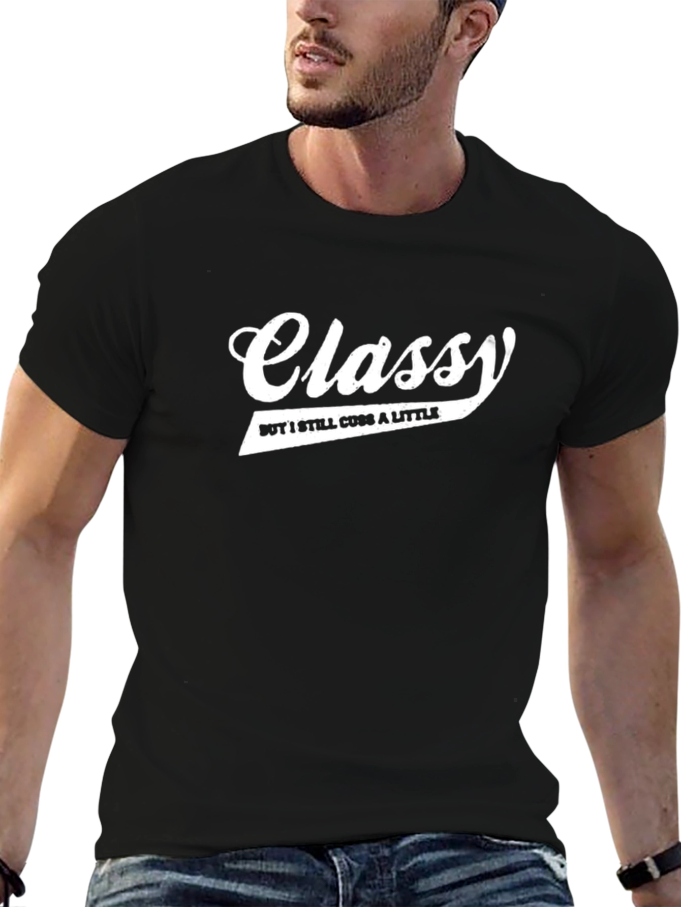 Classy Cuss T-Shirt - Funny Graphic Tee
