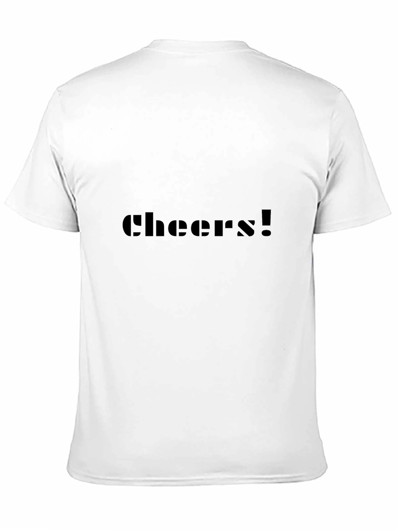 Cheers! Graphic Tee - Stylish & Comfy Black T-Shirt