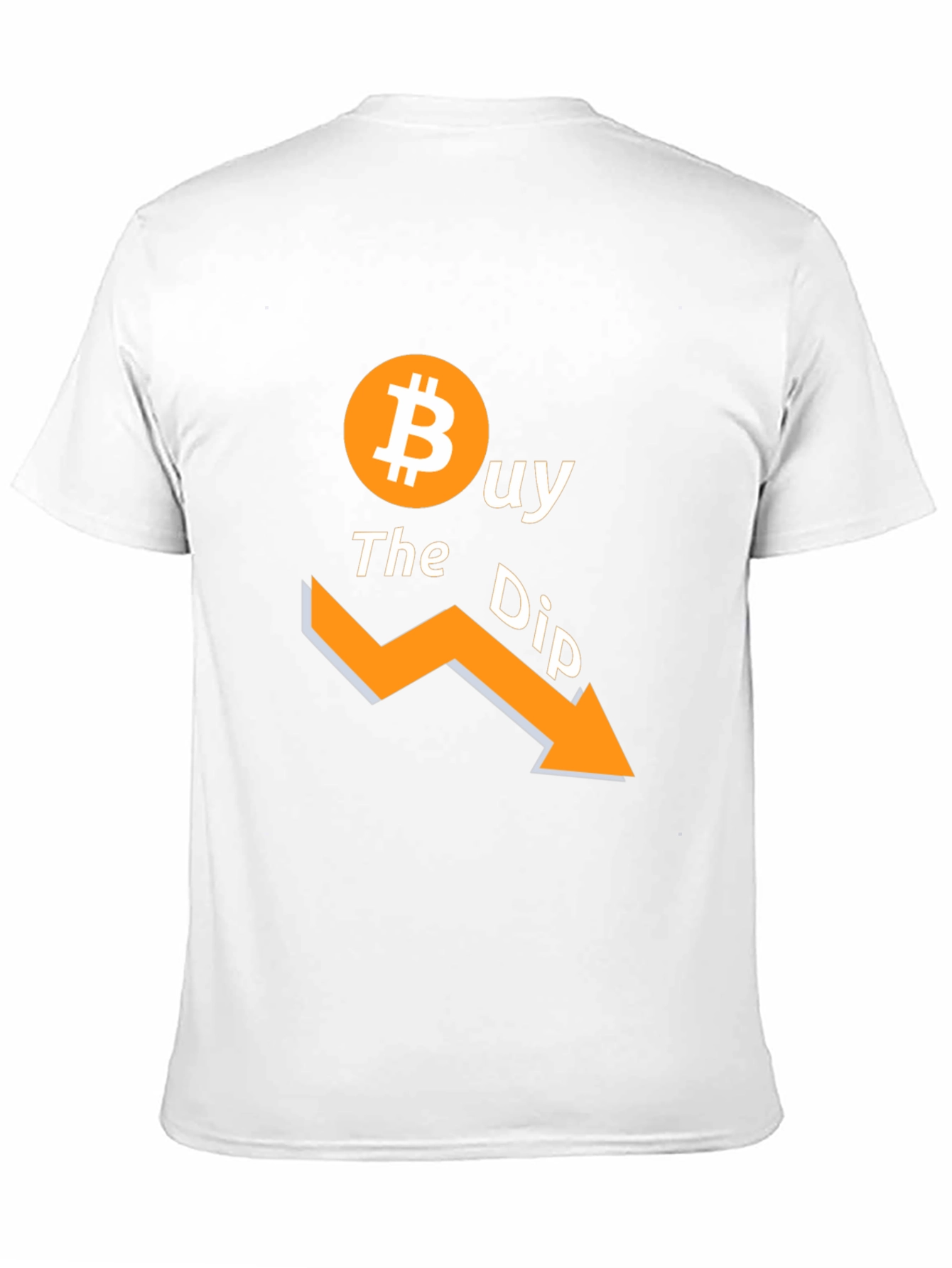 Buy the Dip Bitcoin Black T-Shirt