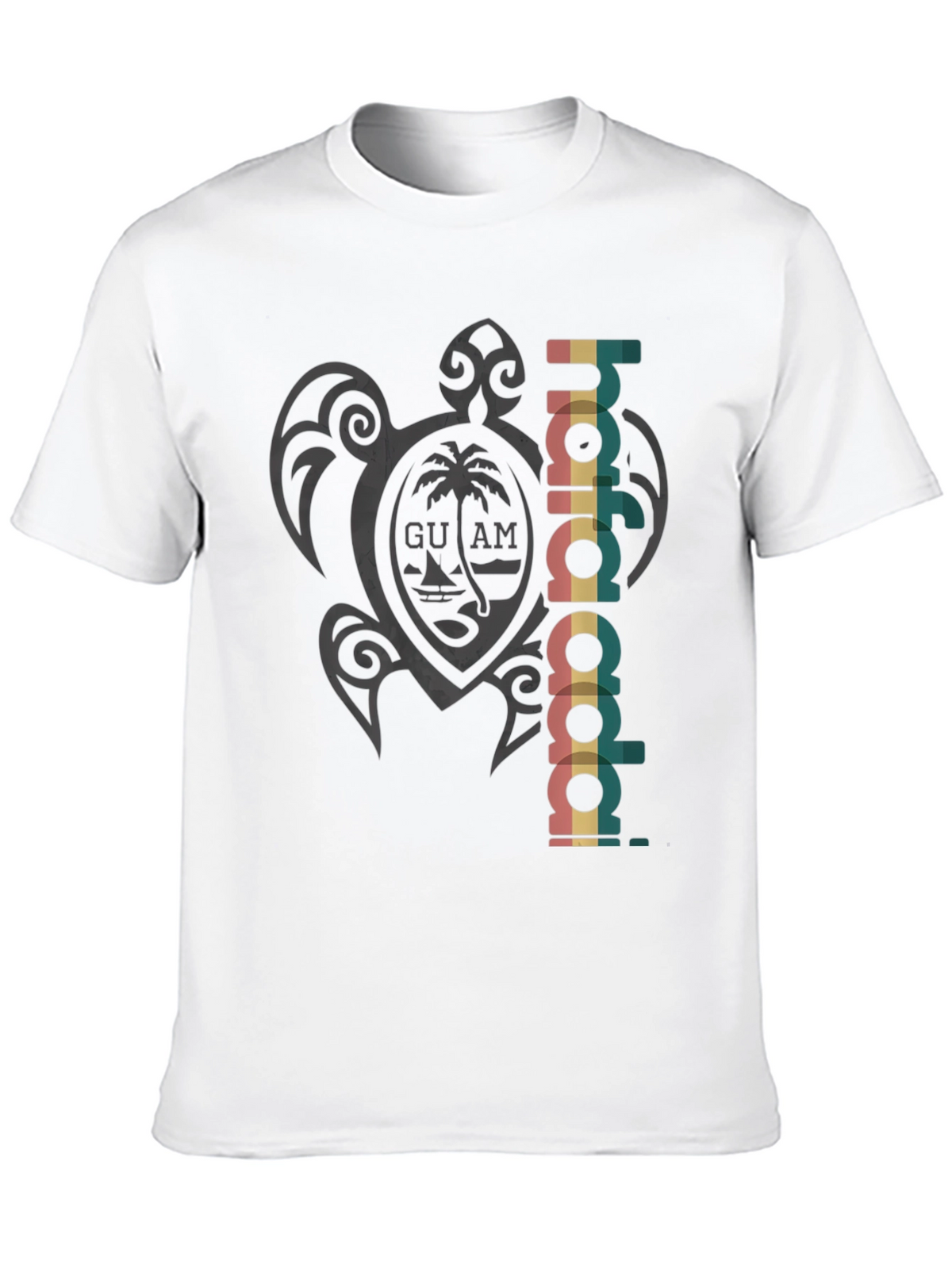 Guam Hafa Adai Turtle Tee - Island Style