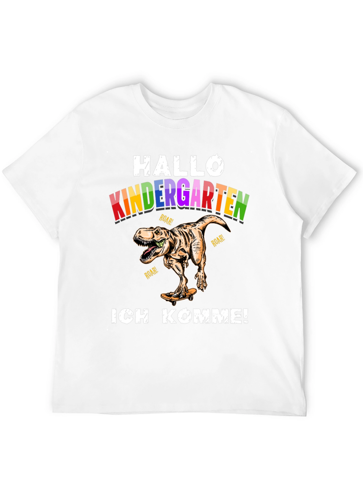 Hallo Kindergarten Dinosaur T-Shirt