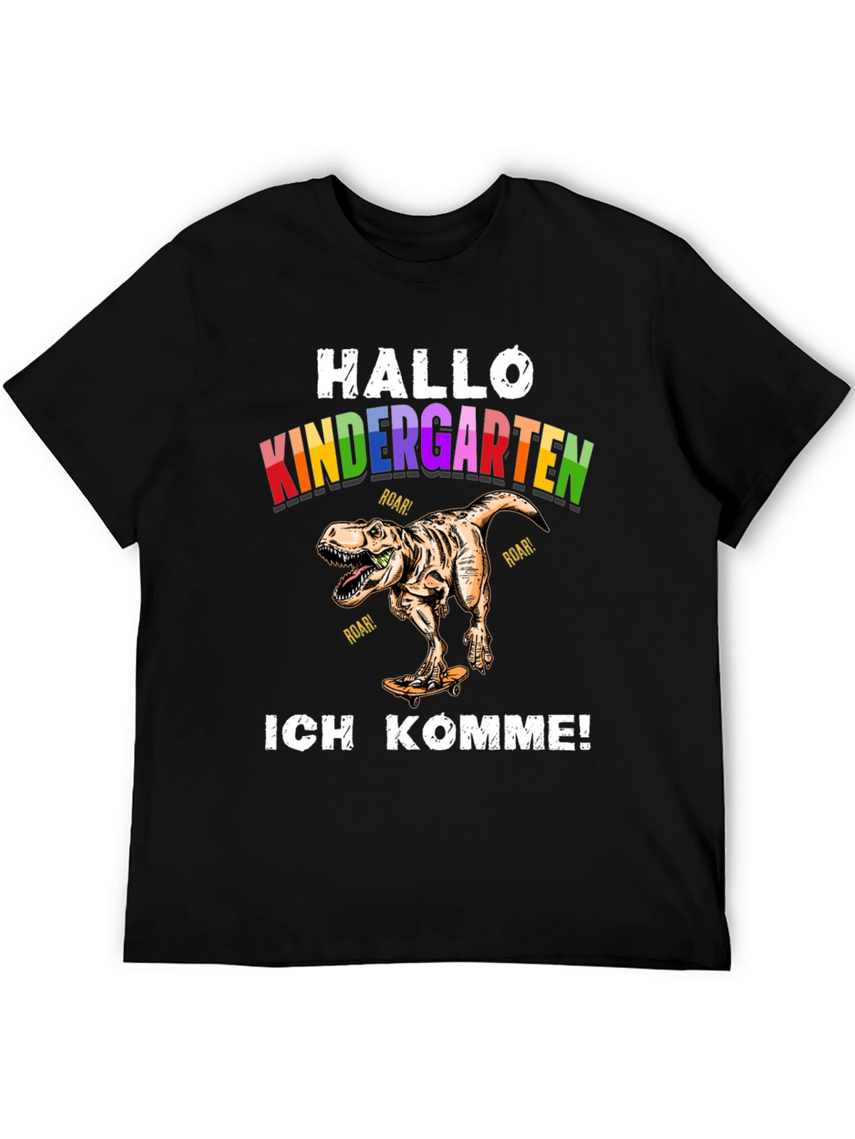 Hallo Kindergarten Dinosaur T-Shirt