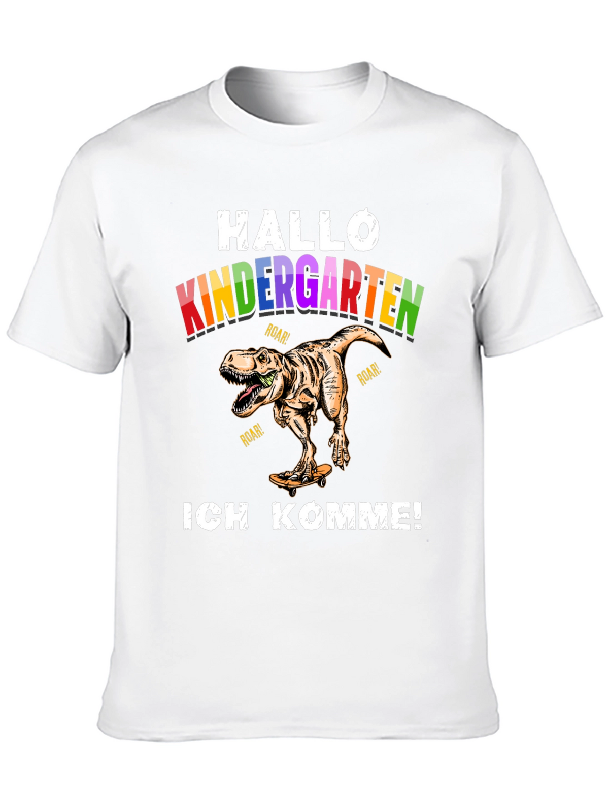 Hallo Kindergarten Dinosaur T-Shirt