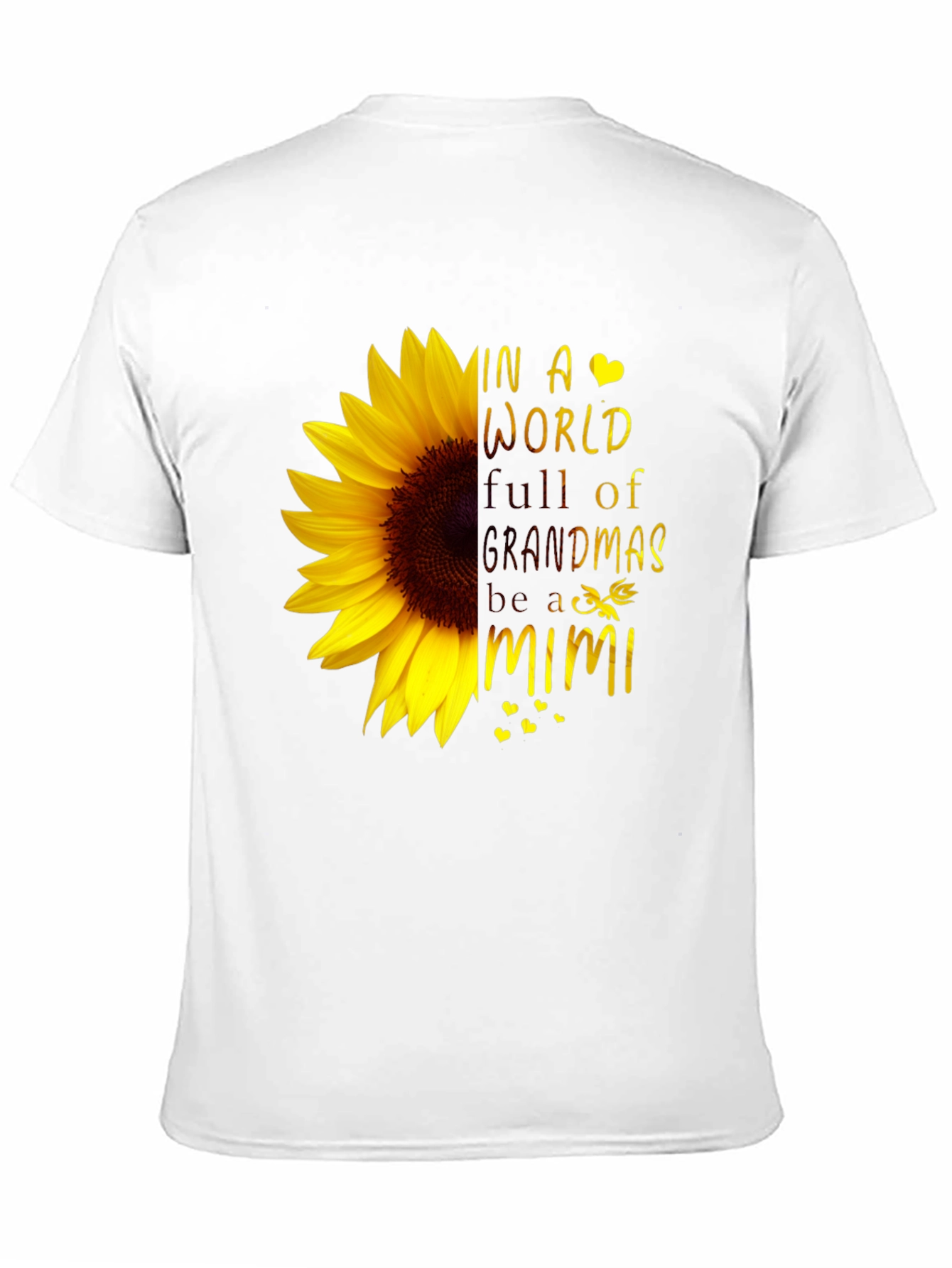 Sunflower Mimi T-Shirt - Grandmas Tee