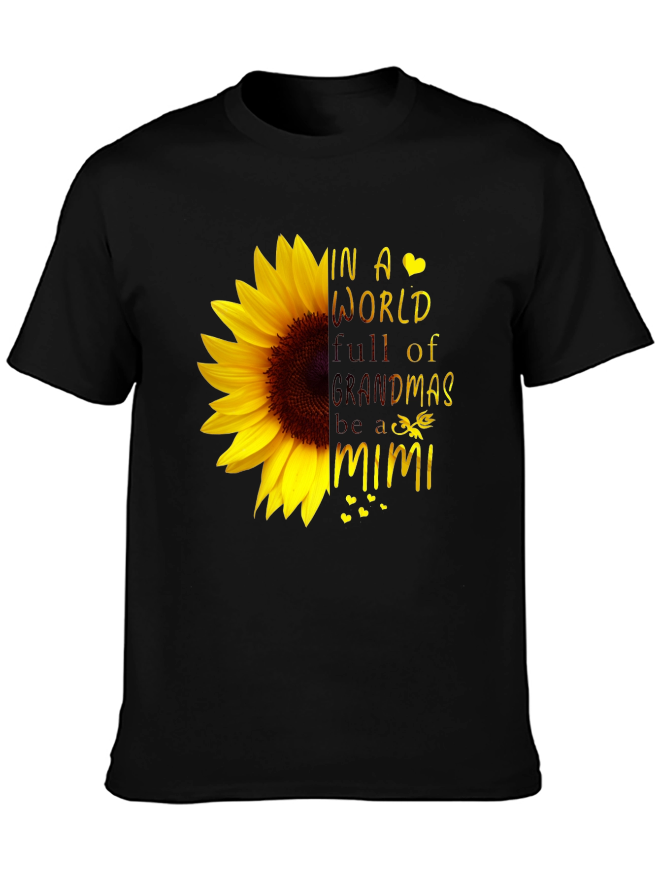 Sunflower Mimi T-Shirt - Grandmas Tee