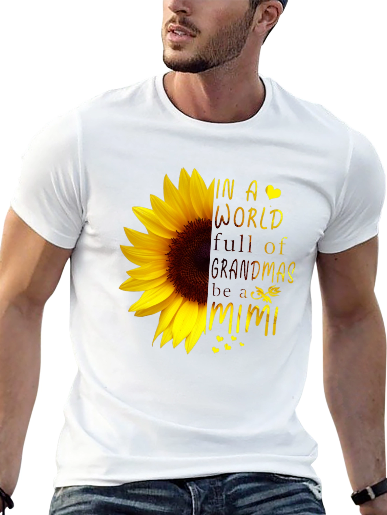 Sunflower Mimi T-Shirt - Grandmas Tee