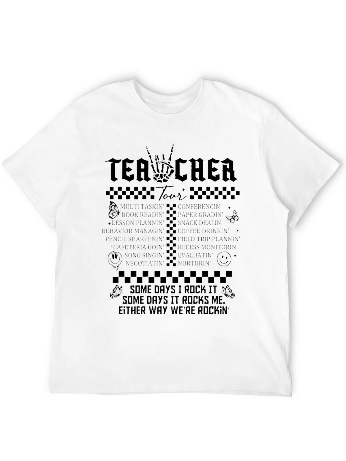 Teacher Tour T-Shirt - Rockin Educator Tee