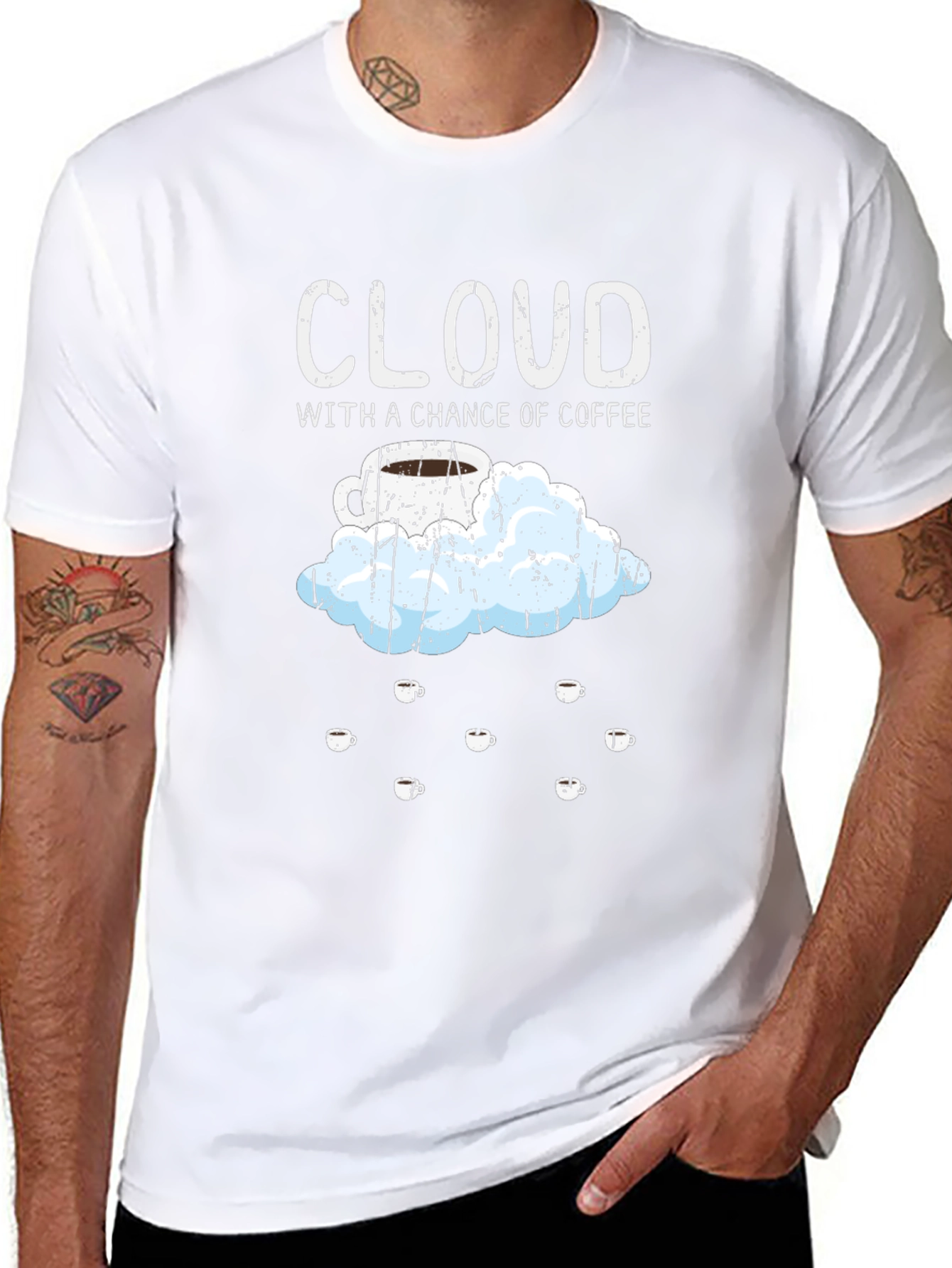 Cloud with a Chance of Coffee T-Shirt