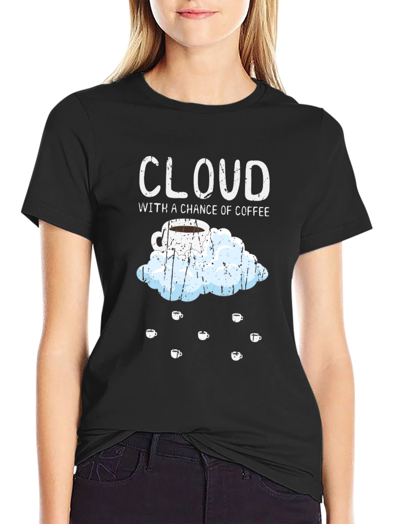 Cloud with a Chance of Coffee T-Shirt