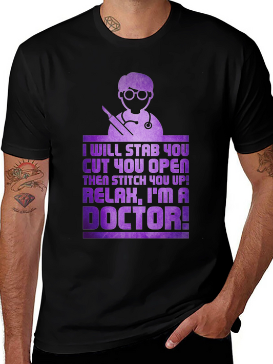 Funny Doctor T-Shirt - Ill Stab You!