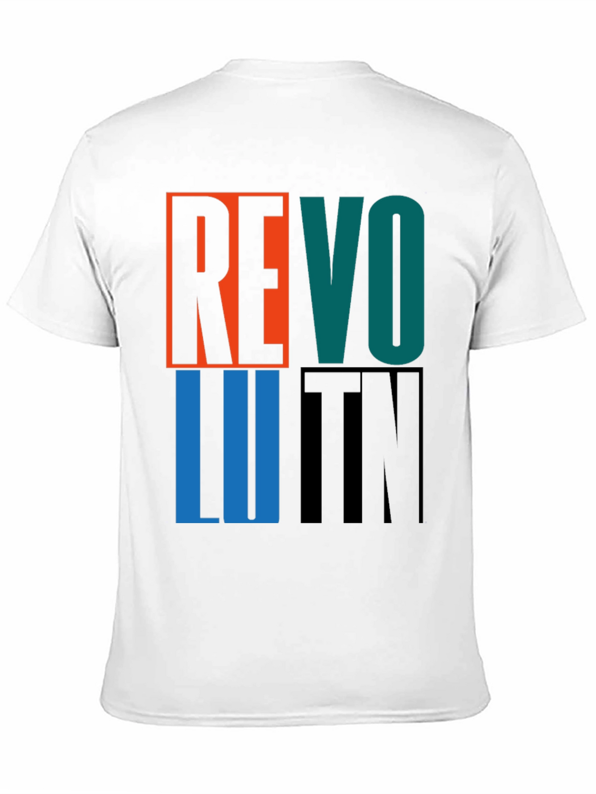 Revolution Graphic Print Crew Neck T-Shirt