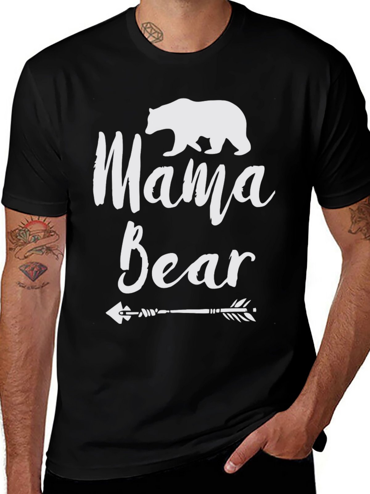 Mama Bear T-Shirt - Cute Graphic Tee