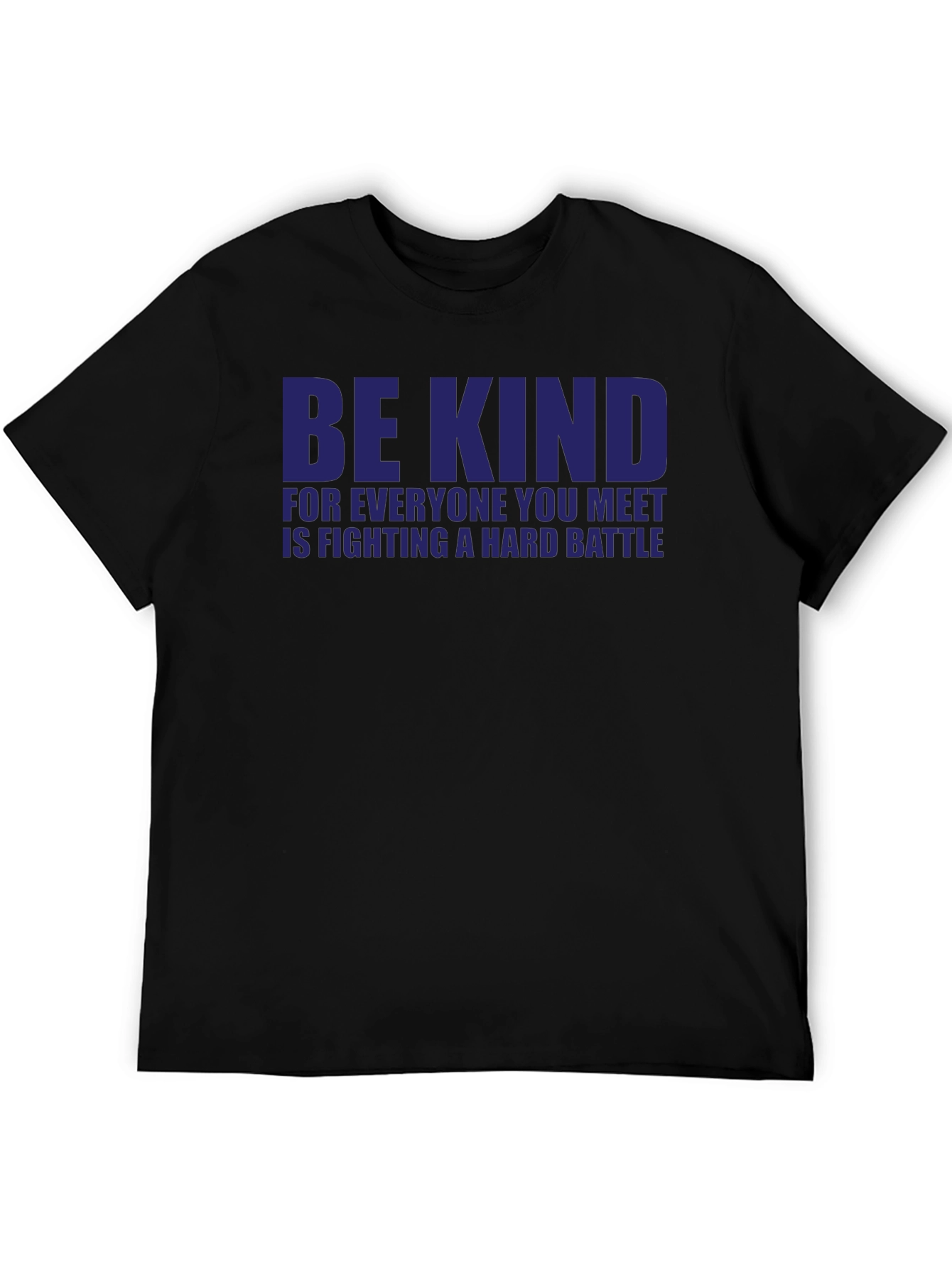 Be Kind Black Graphic Tee Shirt