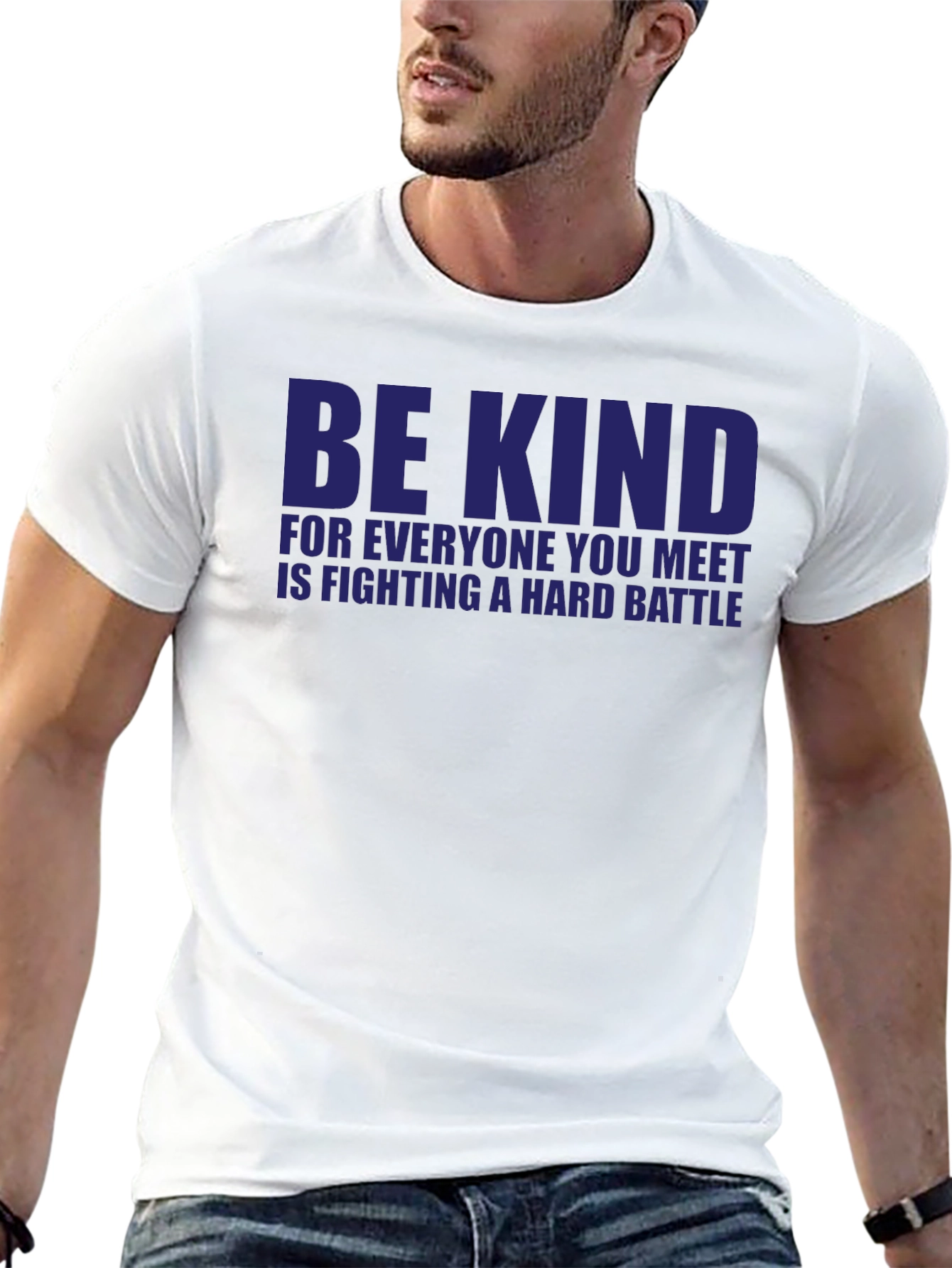 Be Kind Black Graphic Tee Shirt