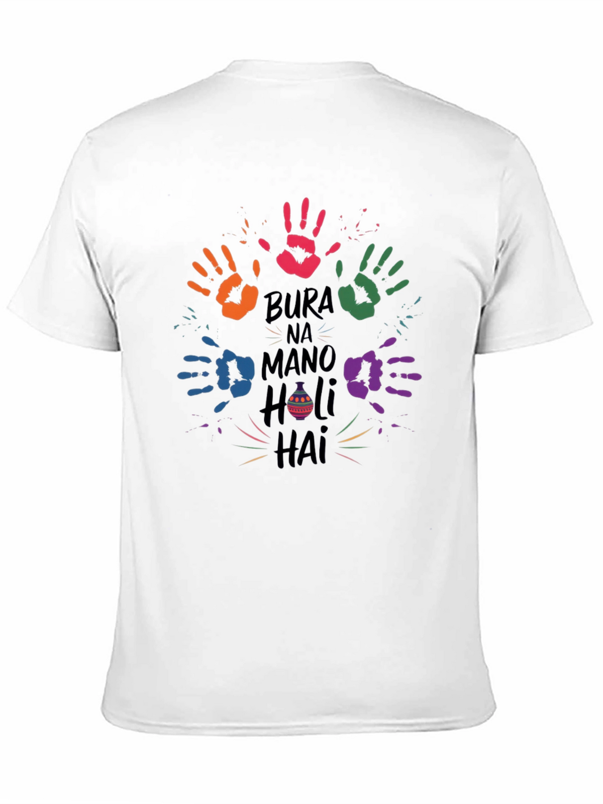 Holi T-Shirt - Bura Na Mano Holi Hai
