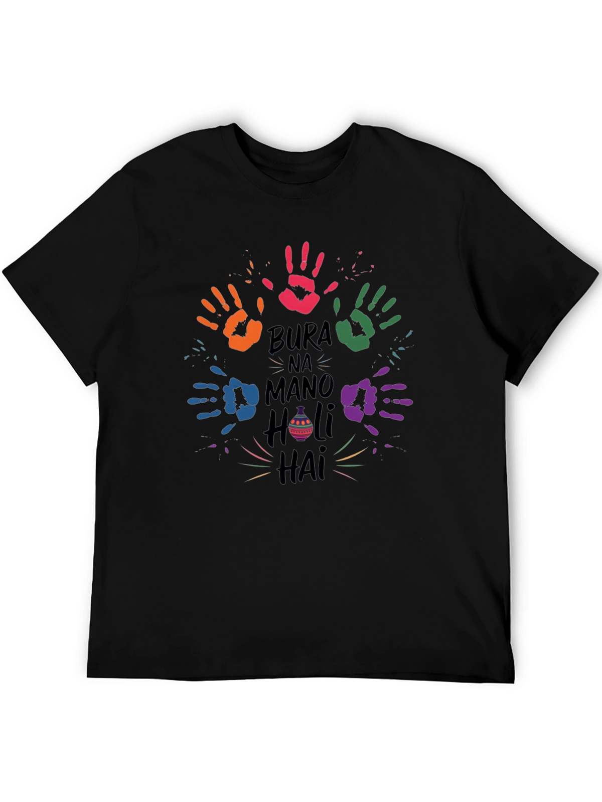 Holi T-Shirt - Bura Na Mano Holi Hai