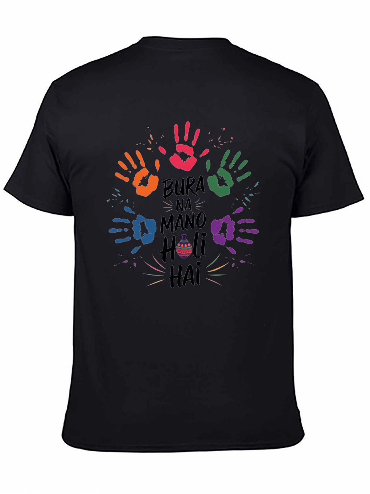 Holi T-Shirt - Bura Na Mano Holi Hai