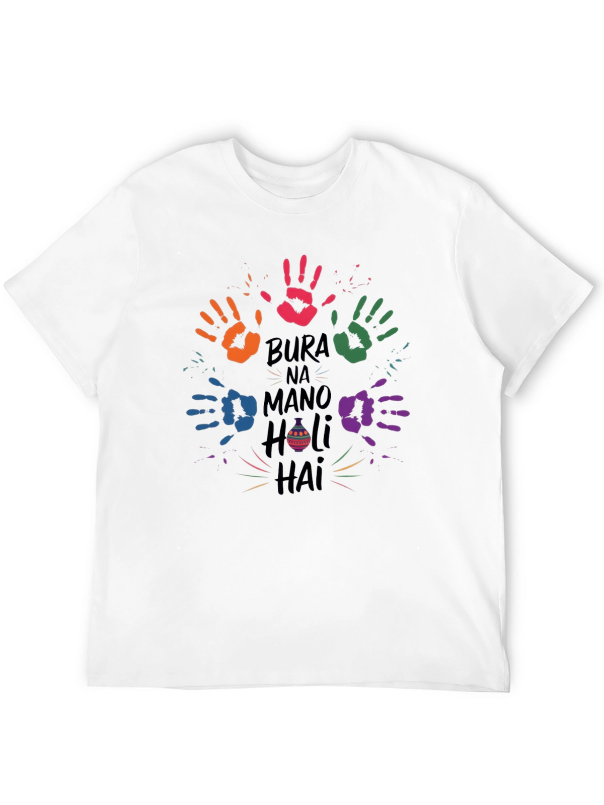 Holi T-Shirt - Bura Na Mano Holi Hai