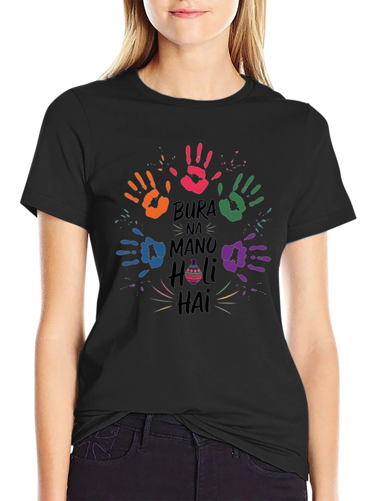Holi T-Shirt - Bura Na Mano Holi Hai