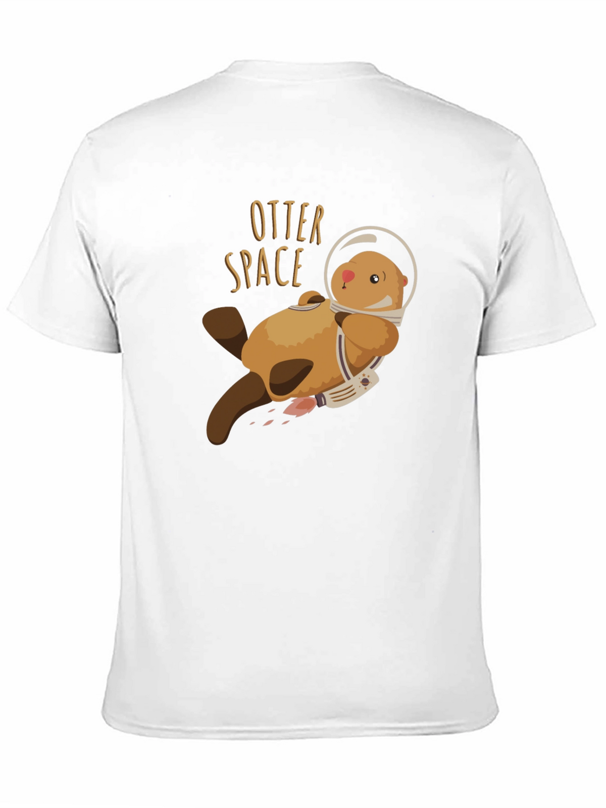 Otter Space T-Shirt - Cute Astronaut Animal Tee
