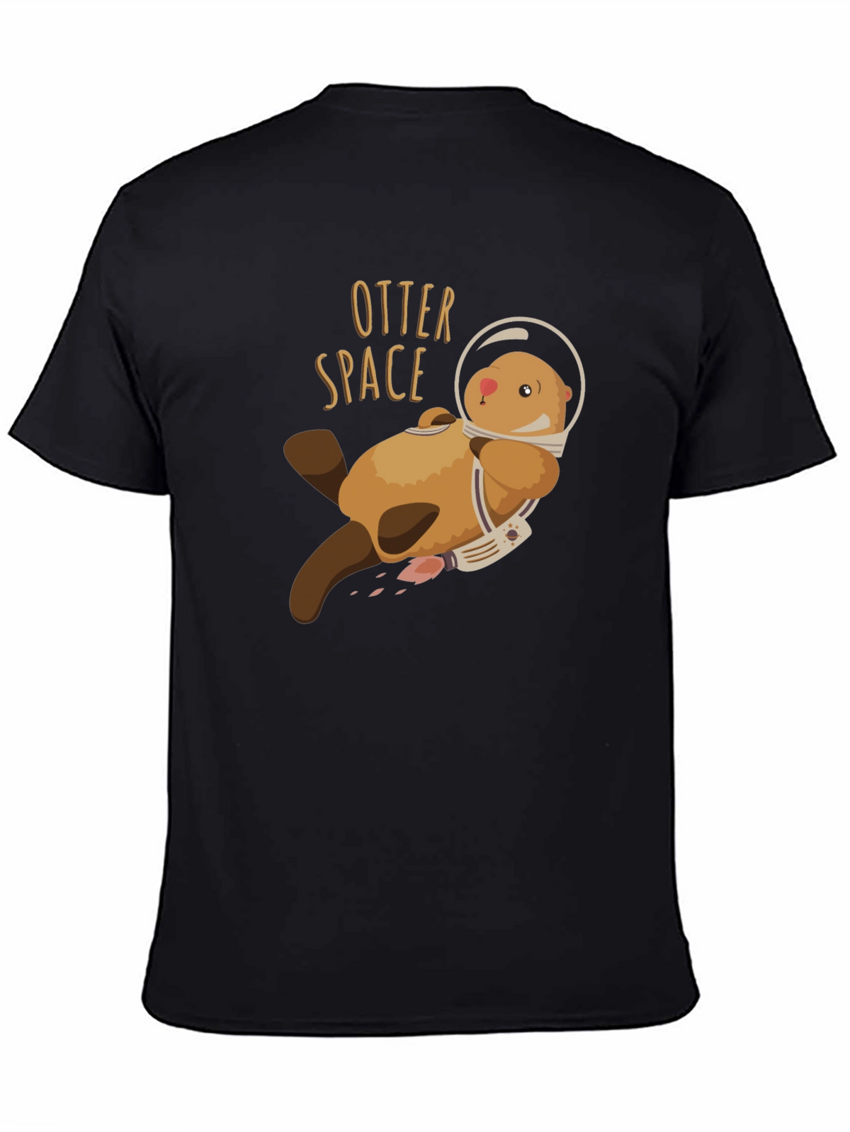 Otter Space T-Shirt - Cute Astronaut Animal Tee