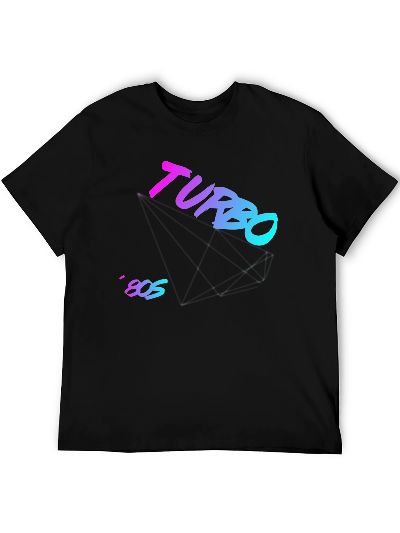 Turbo 80s Style Graphic Tee - Retro Vibe